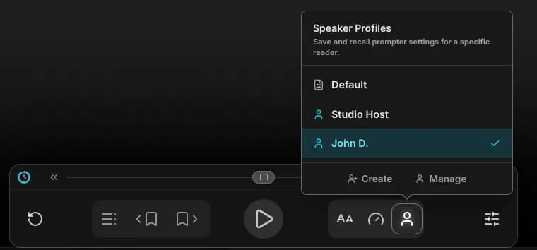 Speaker Profiles