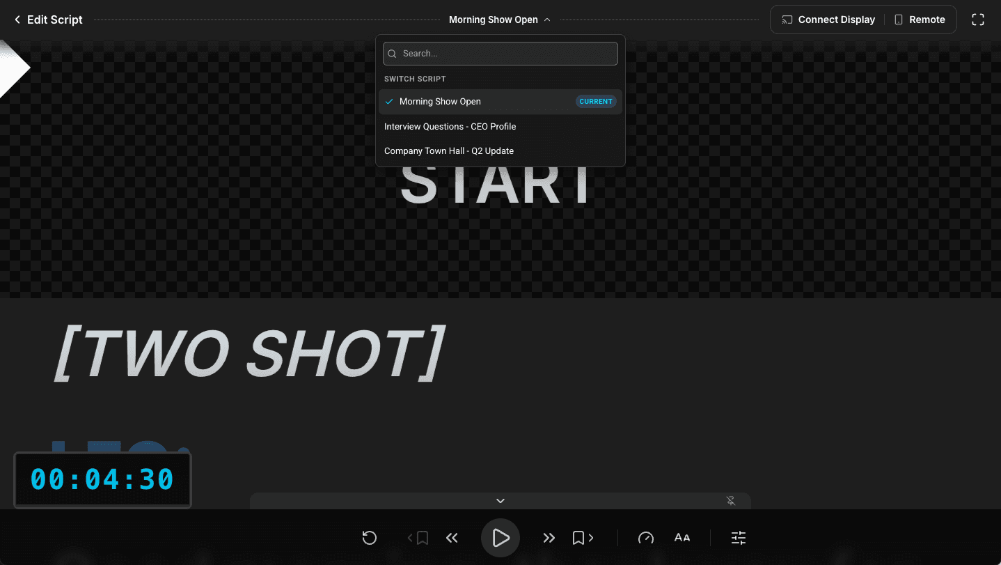 Patent-Pending PaceMirror™ Engine